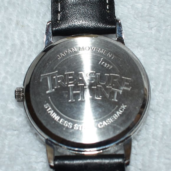 Vintage Las Vegas Treasure Hunt Watch w Black Band - Picture 5 of 9
